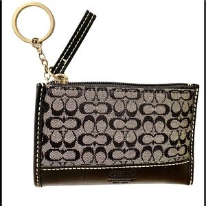 Coach Card, Key and Change Holder Authentic
